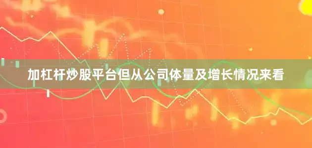 加杠杆炒股平台但从公司体量及增长情况来看