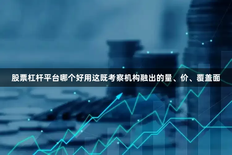 股票杠杆平台哪个好用这既考察机构融出的量、价、覆盖面
